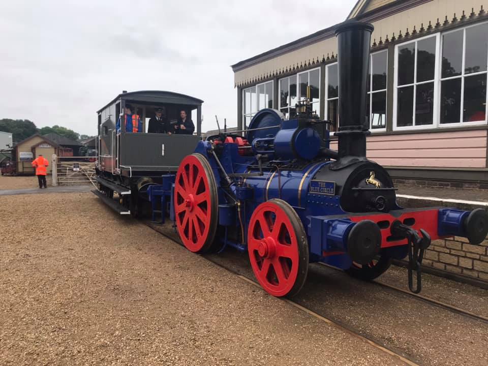 Blue Circle Brake Van